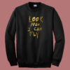 Look Mom I Can Fly 80s Sweatshirt