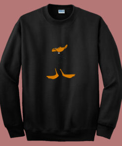 Looney Tunes Daffy Duck With Arms 80s Sweatshirt Looney Tunes Daffy Duck With Arms 80s Sweatshirt