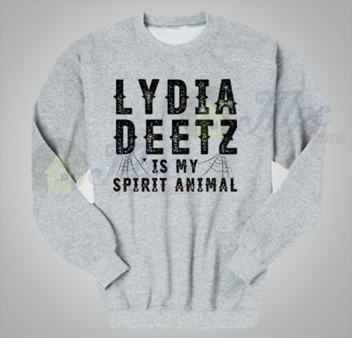 Lydia Deetz Is My Spirit Animal Crewneck Sweatshirt