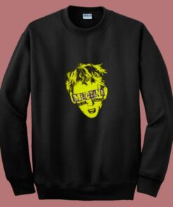 Machine Gun Kelly Yellow Portrait 80s Sweatshirt