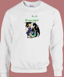Maid Dragon Anime 80s Sweatshirt 1 Maid Dragon Anime 80s Sweatshirt 2