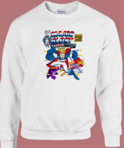 Major Glory Comic 80s Sweatshirt 1