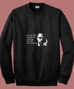 Malcolm X Black Panthers Party Civil Human Rights 80s Sweatshirt Malcolm X Black Panthers Party Civil Human Rights 80s Sweatshirt