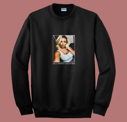 Mandy Rose Greatest Soccer Mom 80s Sweatshirt