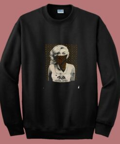 Marilyn Monroe With Ca Bandana Brown 80s Sweatshirt