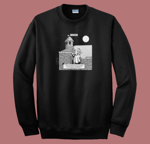 Mario and Princess Futurism Sweatshirt