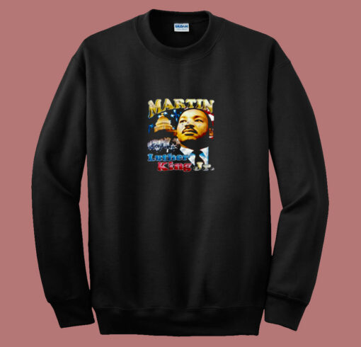 Martin Luther King Distressed 90s Vintage 80s Sweatshirt