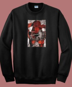 Marvel Elektra Double Exposed 80s Sweatshirt