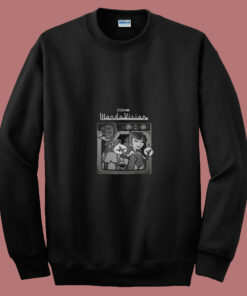 Marvel Wandavision Retro Cartoon Tv 80s Sweatshirt Marvel Wandavision Retro Cartoon Tv 80s Sweatshirt