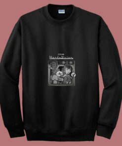 Marvel Wandavision Retro Cartoon Tv 80s Sweatshirt