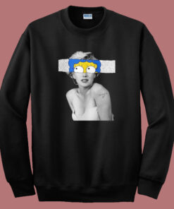 Marylin Monroe Marge Simpson Sweatshirt Marylin Monroe Marge Simpson Sweatshirt