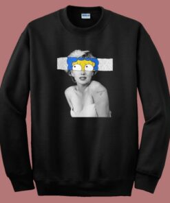 Marylin Monroe Marge Simpson Sweatshirt