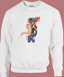Max and Roxanne Beach Sexy Sweatshirt 1