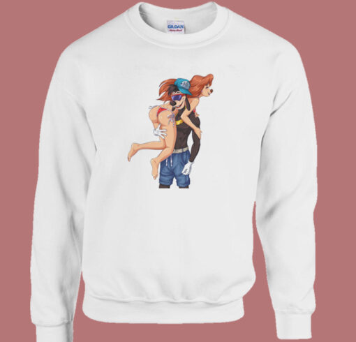 Max and Roxanne Beach Sexy Sweatshirt