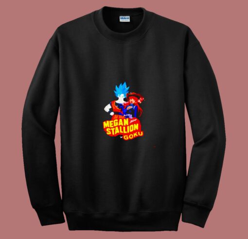 Megan Thee Stallion Goku 80s Sweatshirt