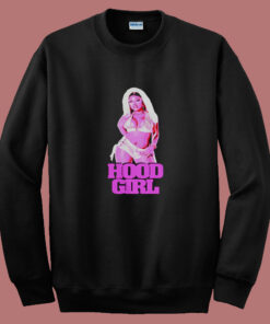 Megan Thee Stallion Hood Girl Hoodie 80s Sweatshirt Megan Thee Stallion Hood Girl Hoodie 80s Sweatshirt