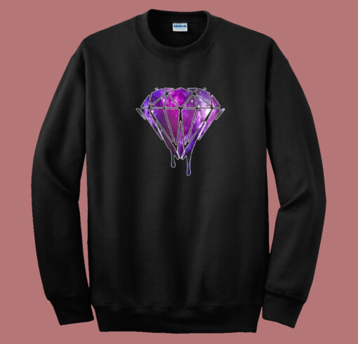 Melting Galaxy Diamond 80s Sweatshirt