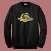 Melting Rubik Cube Funny Sweatshirt