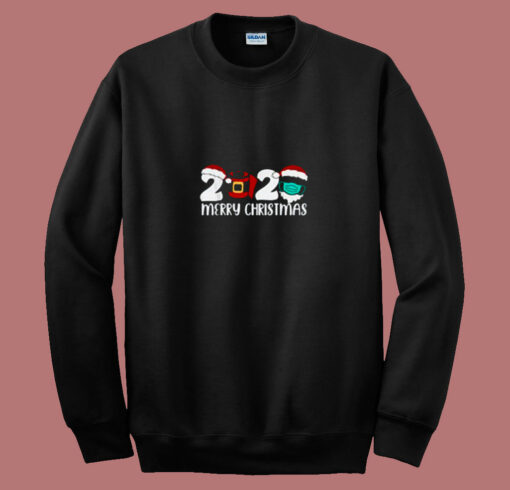 Merry Christmas 2020 Quarantine Christmas 80s Sweatshirt