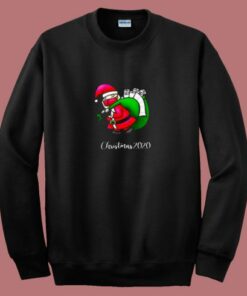 Merry Christmas 2020 Santa Quarantine 80s Sweatshirt