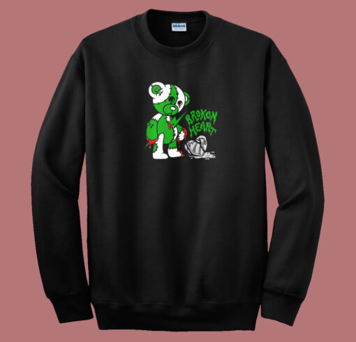 Merry Christmas Broken Hear Match 80s Sweatshirt