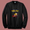 Merry Christmas With Funny Looney Tunes 80s Sweatshirt