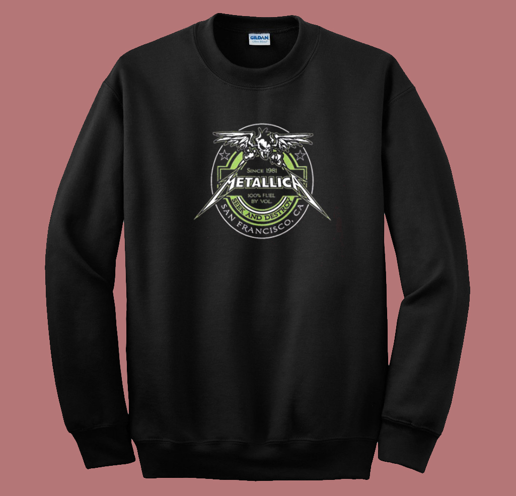 Metallica San Francisco Sweatshirt Metallica San Francisco Sweatshirt