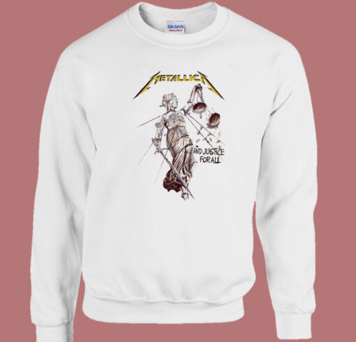 Metallica and Justice For All Sweatshirt