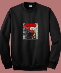 Mf Doom One Beer Comic 80s Sweatshirt Mf Doom One Beer Comic 80s Sweatshirt