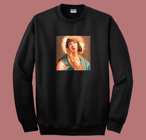 Mia Wallace Virgin Mary Sweatshirt