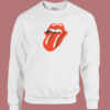 Mick Jagger Lips Sweatshirt