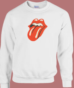 Mick Jagger Lips Sweatshirt 1