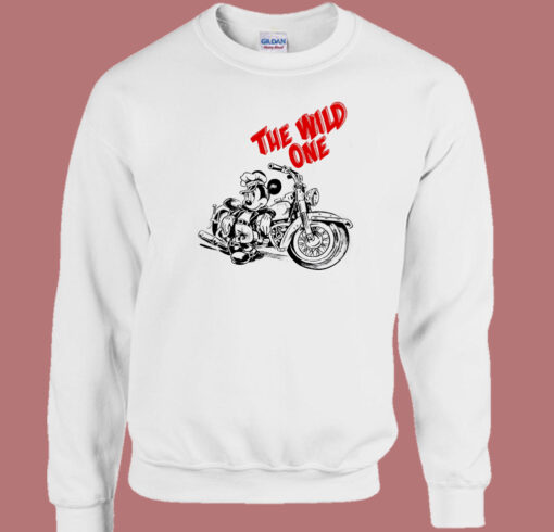 Mickey Biker 80s Sweatshirt