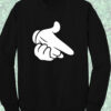 Mickey Hand Gun Sweatshirt