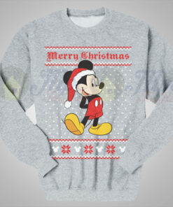 Mickey Mouse Christmas Ugly Sweater 1