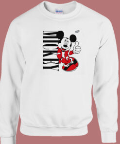 Mickey Mouse Cool Guy 80s Sweatshirt 1