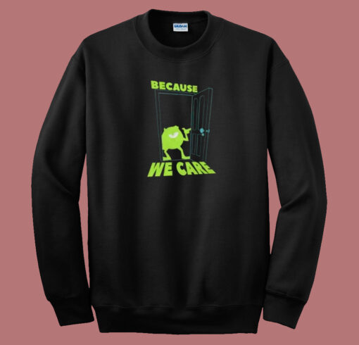 Mike Cares Doorway 80s Sweatshirt