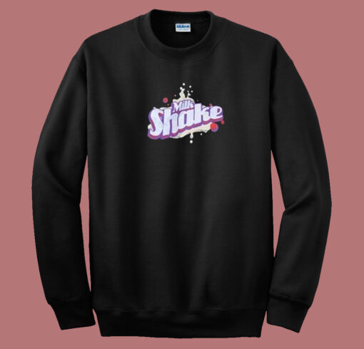 Milk Shake Graphic 80s Sweatshirt