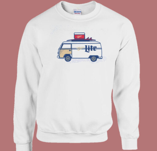 Miller Lite Surf Van Sweatshirt