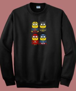 Minions Superheroes 80s Sweatshirt