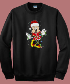 Minnie Disney Santa Claus Light 80s Sweatshirt Minnie Disney Santa Claus Light 80s Sweatshirt