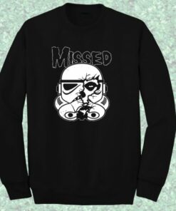 Missed Stormtrooper Helmet Crewneck Sweatshirt