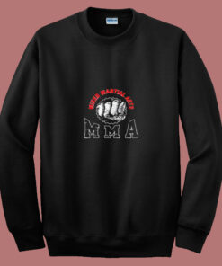 Mma Retro Punch 80s Sweatshirt Mma Retro Punch 80s Sweatshirt