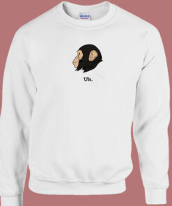 Monke Meme Uh 80s Sweatshirt 1