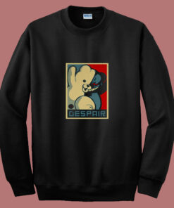 Monokuma Anime 80s Sweatshirt Monokuma Anime 80s Sweatshirt