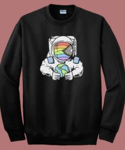 Moon Astronout Pride Sweatshirt