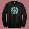 Moonbucks Coffee Funny 80s Sweatshirt