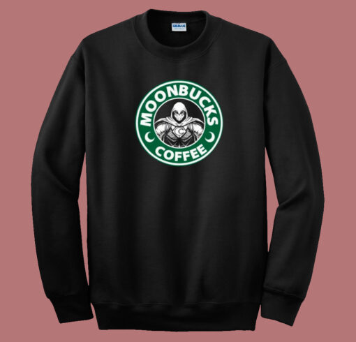 Moonbucks Coffee Funny 80s Sweatshirt