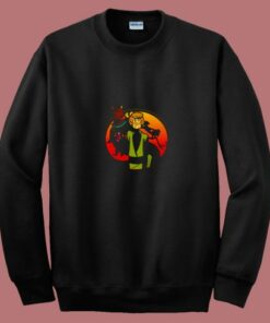 Mortal Kombat Shaggy Kill Scooby Doo 80s Sweatshirt