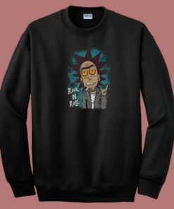 Morty The Rock Roll 80s Sweatshirt